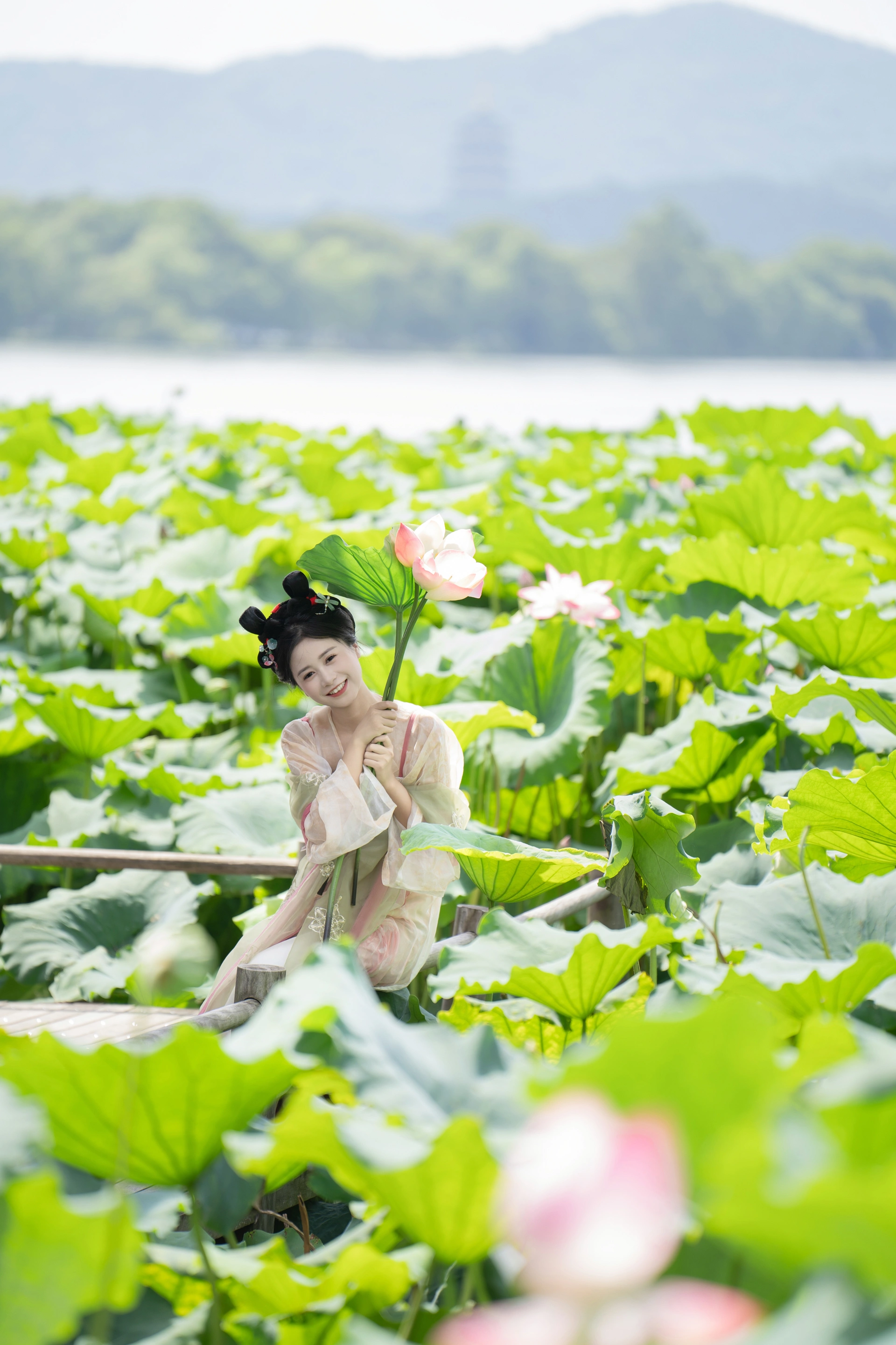 [YITUYU艺图语]2023.12.13 夏日限定荷花少女 橙子舒 3